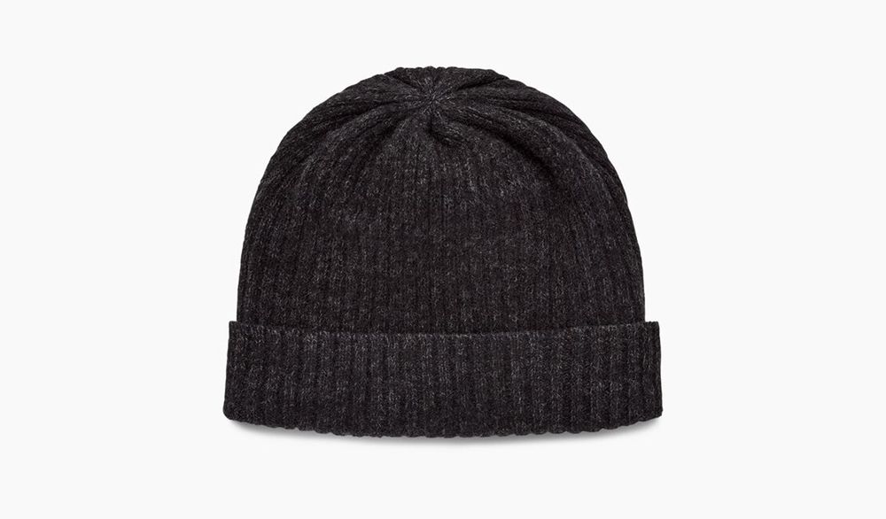 Ugg Hats Canada - Ugg Men's Eastwood Rib Knit Black